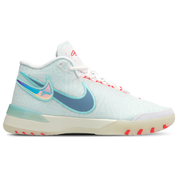 Nike LeBron Sneakers Heren - Wit - Maat 44 - Mesh/Synthetisch