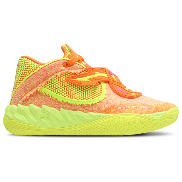 Puma Mb.05 Rick&morty Sneakers Heren - Oranje - Maat 40.5 - Mesh/Synthetisch