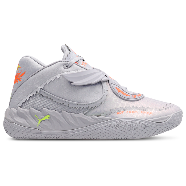 Puma Mb.05 Shine Sneakers Heren - Grijs - Maat 40 - Mesh/Synthetisch