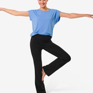 HEMA HEMA Dames Yogabroek Zwart (zwart)