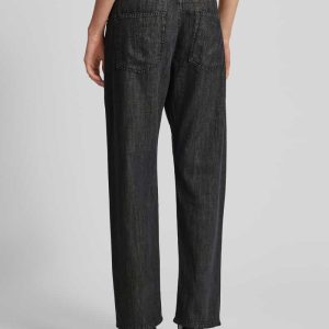 Straight fit jeans in used-look