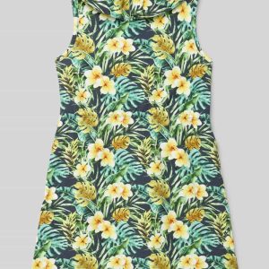 Jurk met ronde hals, model ‘FRITTA’