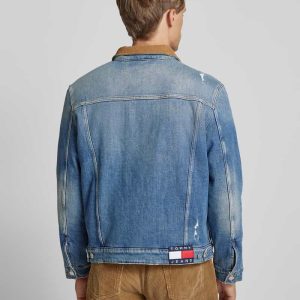 Jeansjack in used-look, model ‘RYAN’