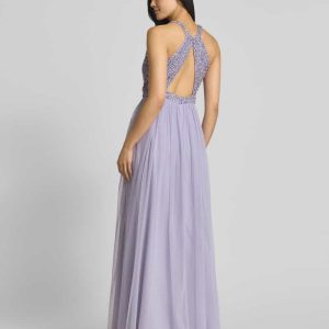 Avondjurk met siersteentjes en pailletten