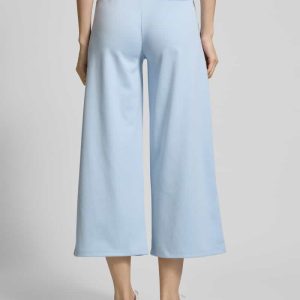 Stoffen broek met steekzakken