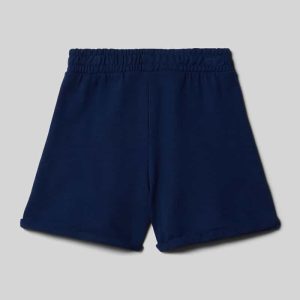 Regular fit sweatshorts met labelstitching, model ‘ACTIVE’