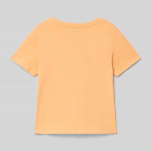 T-shirt met motief- en statementprint