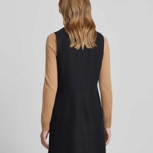 Mini-jurk met V-hals