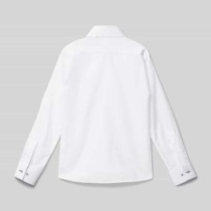 Slim fit overhemd met kentkraag