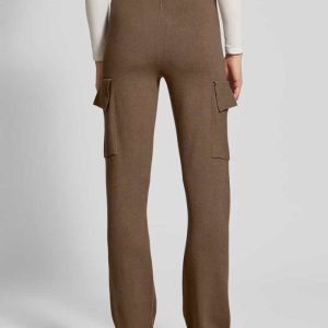 Stoffen broek met cargozakken, model ‘CASSIE’