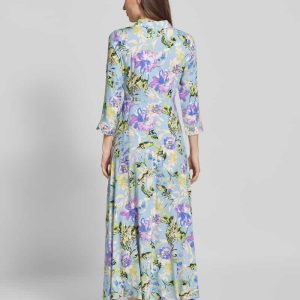 Maxi-jurk met doorknoopsluiting, model ‘SAVANNA’