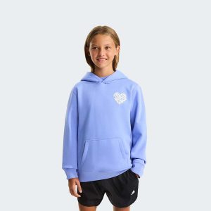 The North Face Brand Proud Relaxed Hoodie Voor Meisjes Twilight Blue female