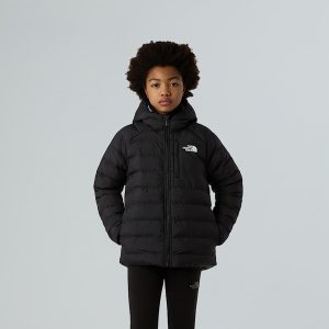 The North Face Reversible Perrito-jas Voor Meisjes Tnf Black-smoked Pearl female