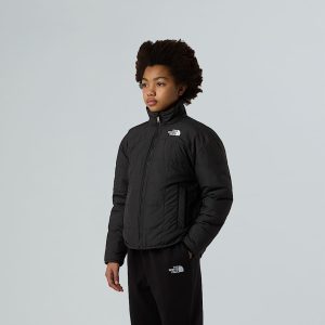 The North Face Omkeerbare Shasta-jas Met Volledige Rits Voor Meisjes Tnf Black female