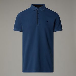 The North Face Premium Slim-poloshirt Voor Heren Shady Blue male