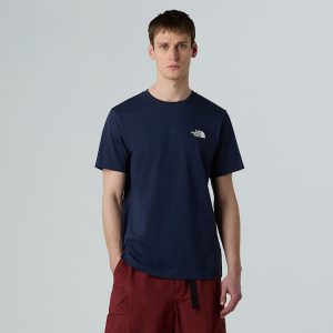 The North Face Simple Dome T-shirt Voor Heren Summit Navy male