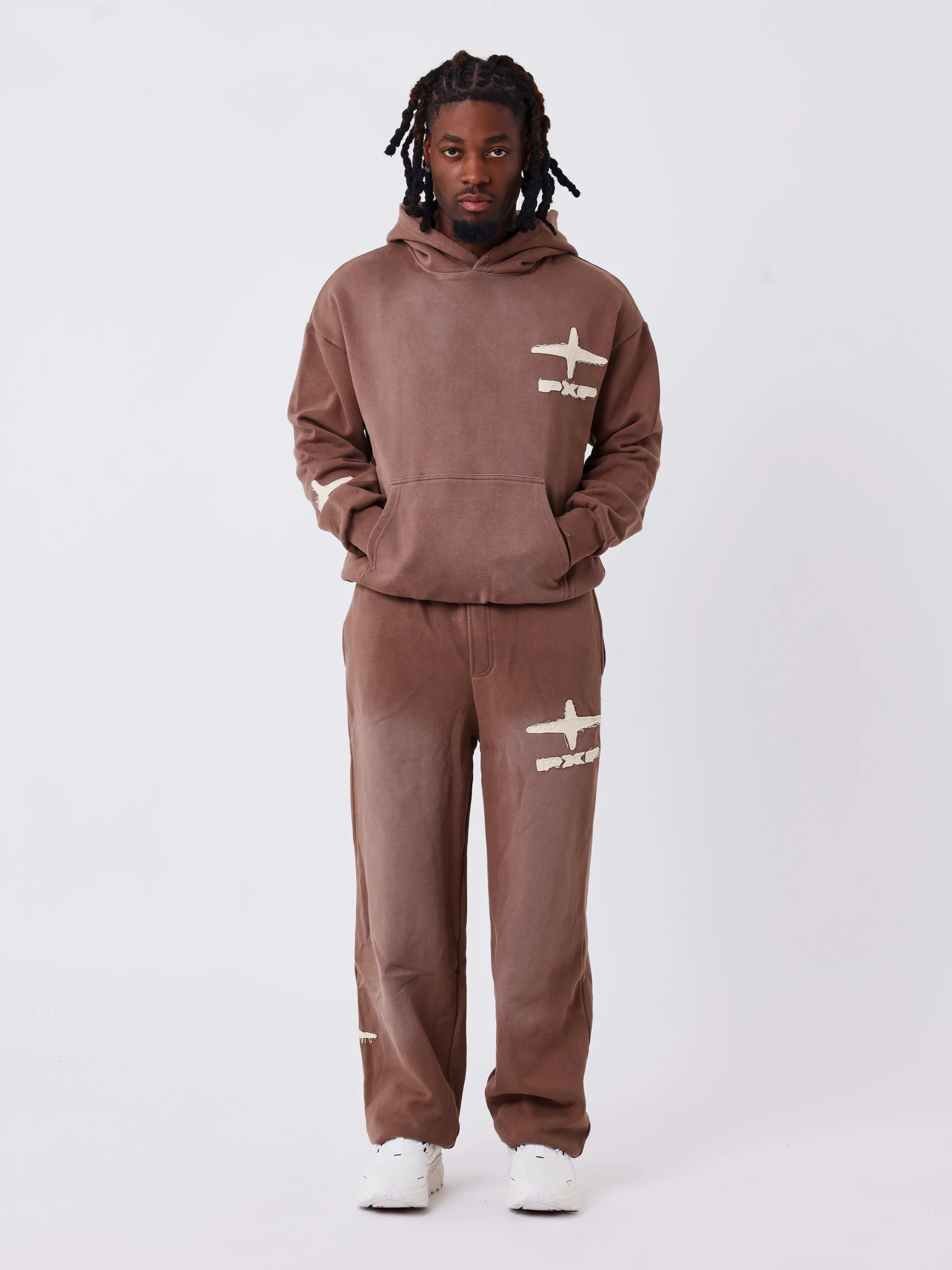 Project X Paris Breakout Trainingspak Heren Bruin - Maat XXL - Kleur: Bruin | Soccerfanshop