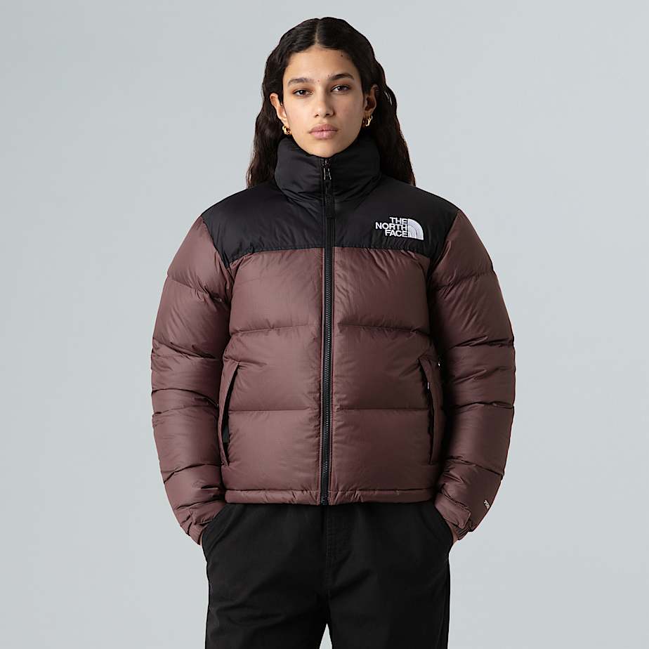 The North Face 1996 Retro Nuptse-jas Voor Dames Tawny Quartz-tnf Black female