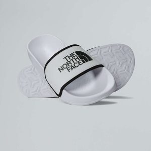The North Face Base Camp Iii-badslippers Voor Dames Tnf White-tnf Black female