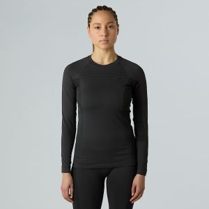 The North Face Sport-top Met Lange Mouwen Voor Dames Tnf Black female