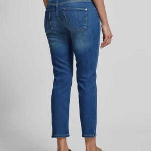 Slim fit jeans met verkort model, model ‘PIPER’