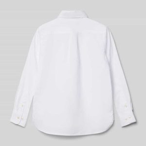 Slim fit vrijetijdsoverhemd met labelstitching