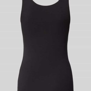 Shaped fit tanktop met katoen