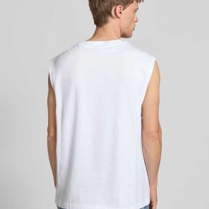 Top met labelstitching