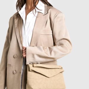 Fold Over Kettinggreep Crossbodytas