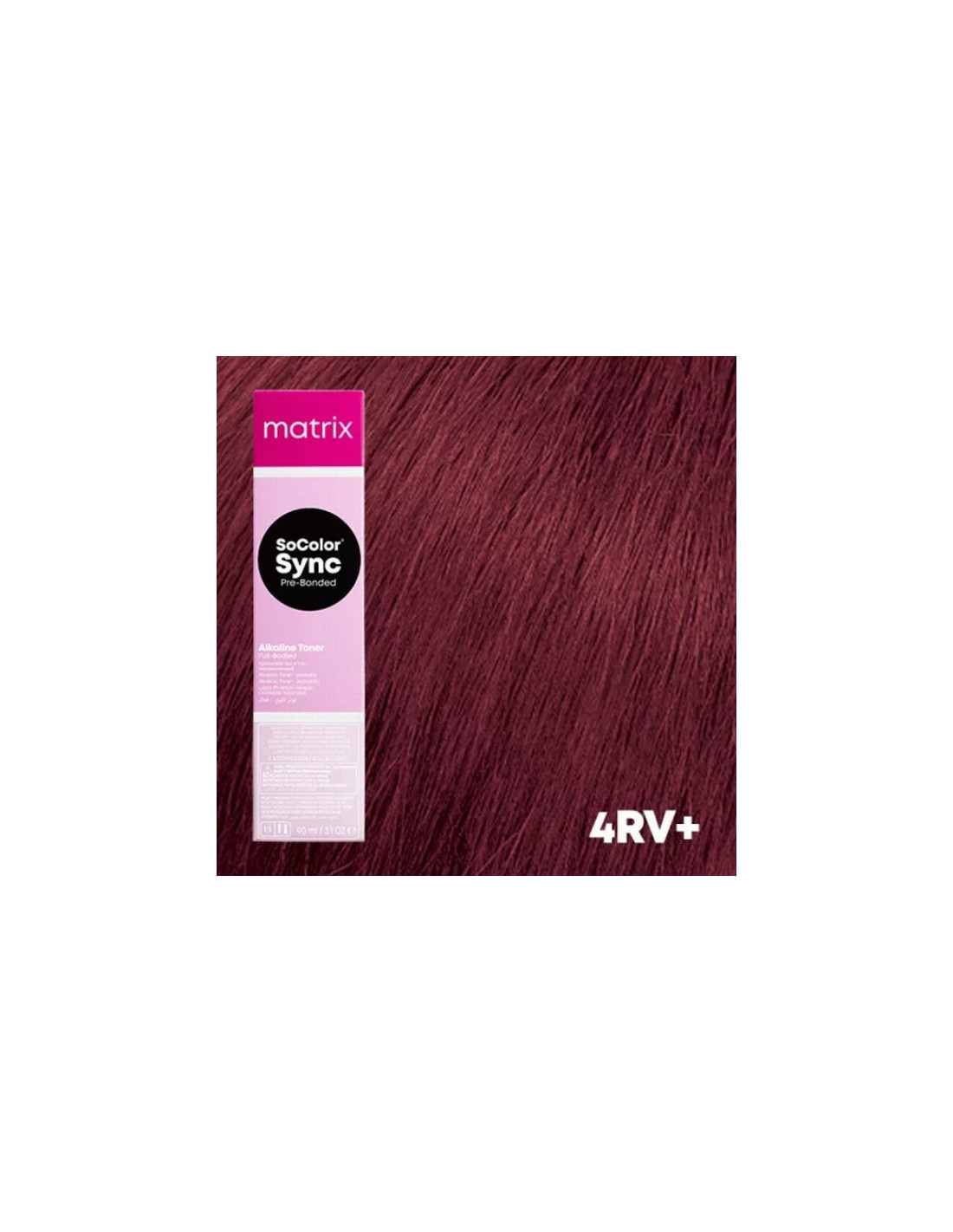 Matrix Matrix SoColor Sync Pre-Bonded Alkaline Toner 4RV+