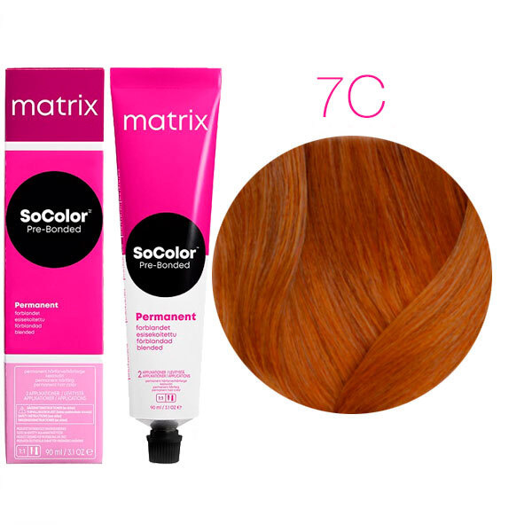 Matrix Matrix - SoColor 7C Midden Blond Koper - 90ml