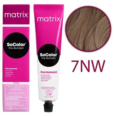 Matrix Matrix - SoColor 7NW Midden Blond Natuur Warm - 90ml