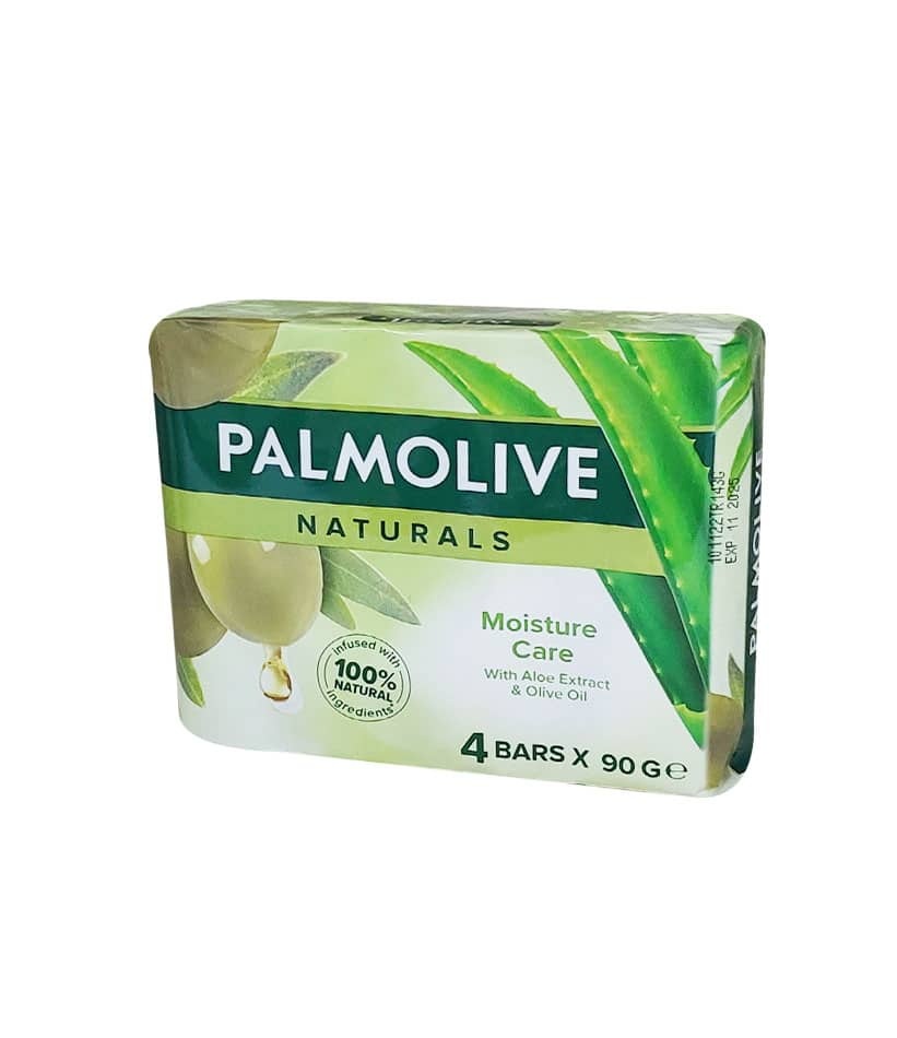 Palmolive Palmolive bar soap 4X90 gr. Olive and aloe vera.