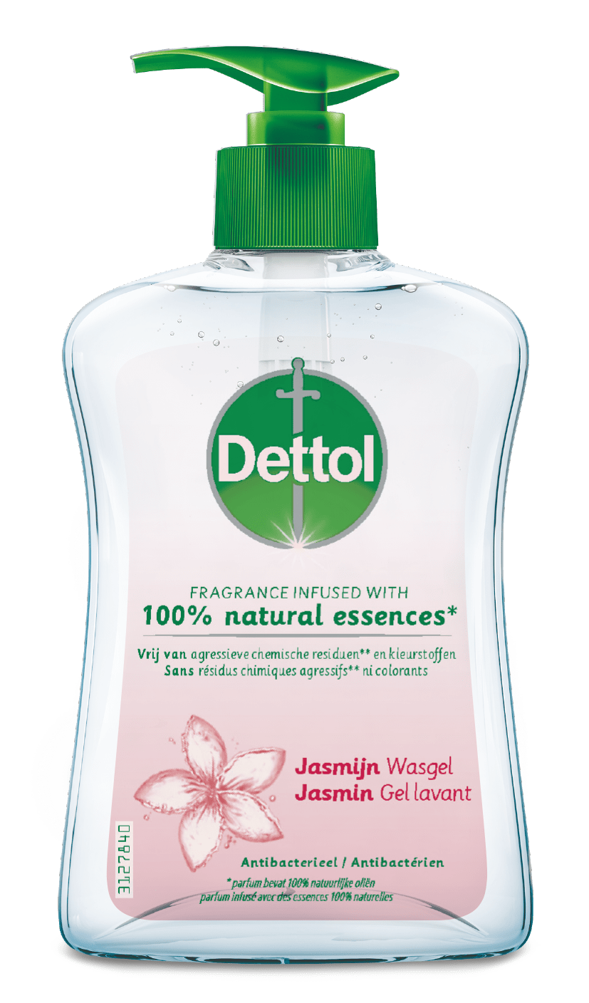 Dettol Dettol Jasmijn geur verrijkt met 100% natuurlijke oliën 250 ml