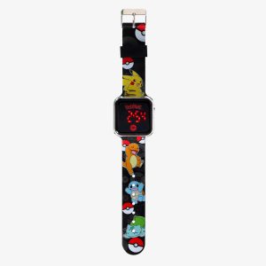 Pokemon horloge met ledverlichting