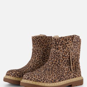 Shoesme Babyschoenen Leopard bruin Suede