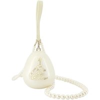 Simone Rocha Hobo bags - Micro Egg Crossbody - Synthetic - White in beige