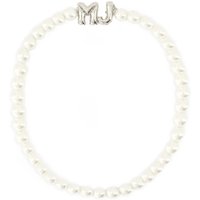 Marc Jacobs Kettingen - Balloon Necklace - Metal - White in white