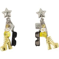 Marc Jacobs Oorbellen - Mini Icon Charm Earrings - Metal - Gold in gold