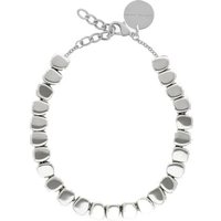 Vanessa Baroni Kettingen - Mini Organic Shaped Necklace in silver