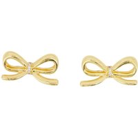 self-portrait Oorbellen - Bow Earrings in gold