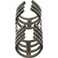 Federica Tosi Ringen - Bijoux Argento Ring With Intricate Multi-Band Desi in silver