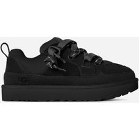 UGG® Lo Lowmel sneaker in Black, Maat 36, Suede/Textiel/Gerecyclede Materialen