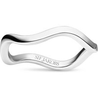 Sif Jakobs Jewellery Ringen - Ellera Waves Pianura Ring in silver