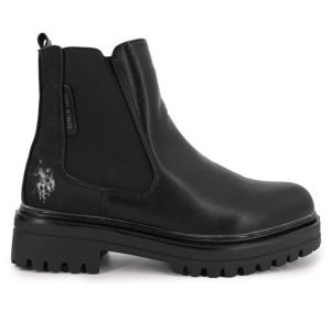 U.S. Polo Assn. – Dames – Rocky Chelsea Laars – Zwart – Maat 37