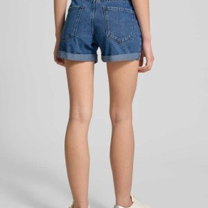 Relaxed fit korte jeans van katoenmix, model ‘ZURI’