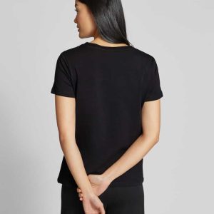 T-shirt met labeldetail, model ‘BRIANA’