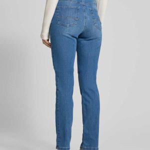 Slim fit jeans in 5-pocketmodel, model ‘CICI’
