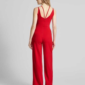 Jumpsuit met V-hals