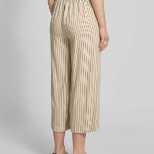 Loose fit culotte van een mix van viscose en linnen, model ‘MYMILO’